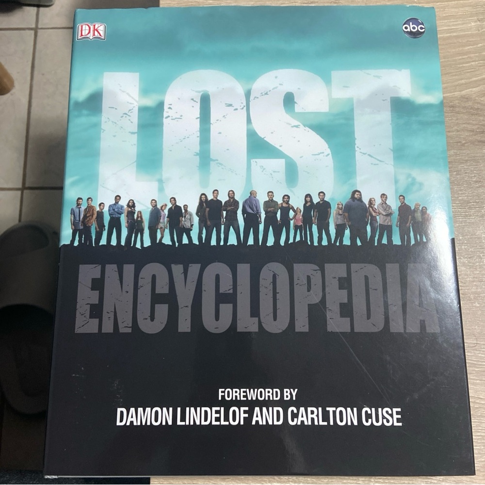 LOST Encyclopedia - Hardcover, by Tara Bennett; Paul Terry (2010) W/ Dust Cover